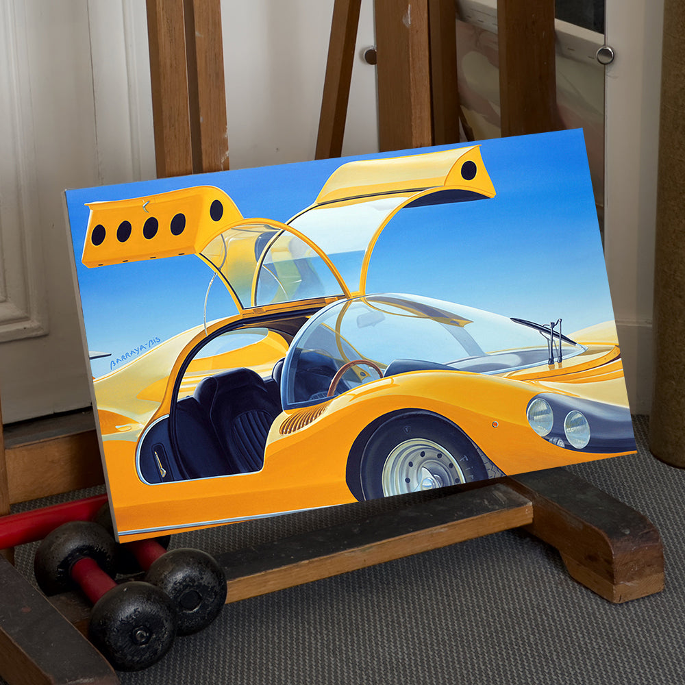 Auto-portrait-Ferrari-butterfly.