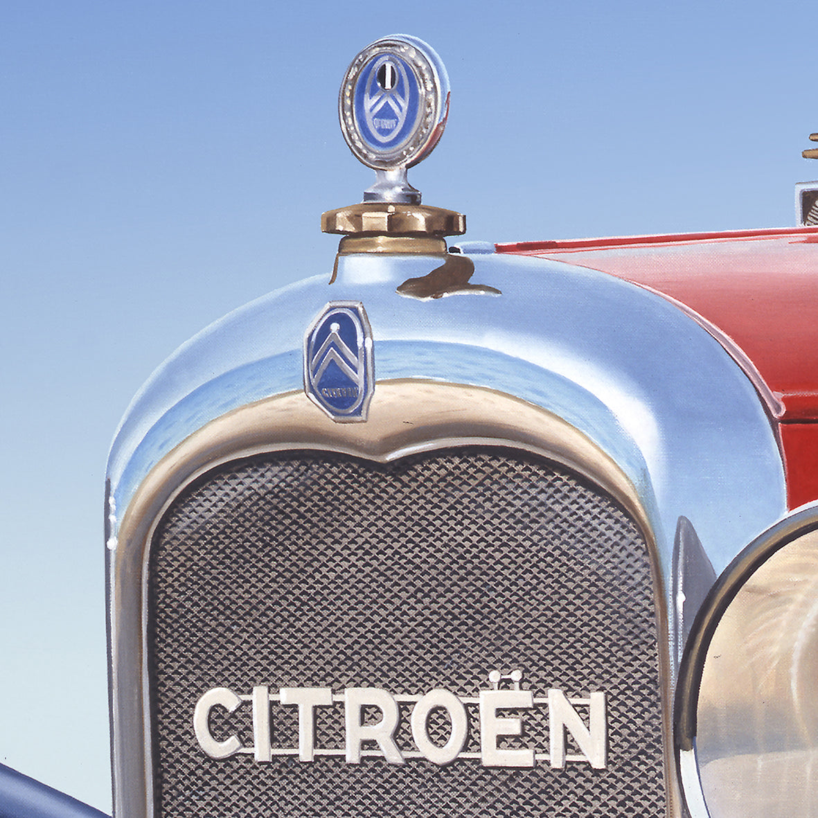 Grand Auto-portrait Citröen.