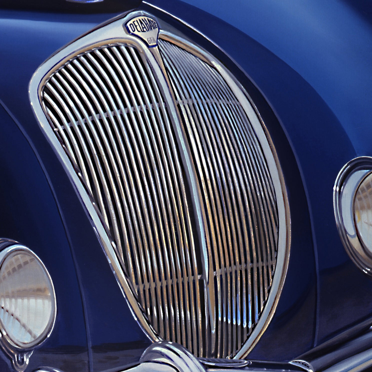 Grand Auto-portrait Delahaye