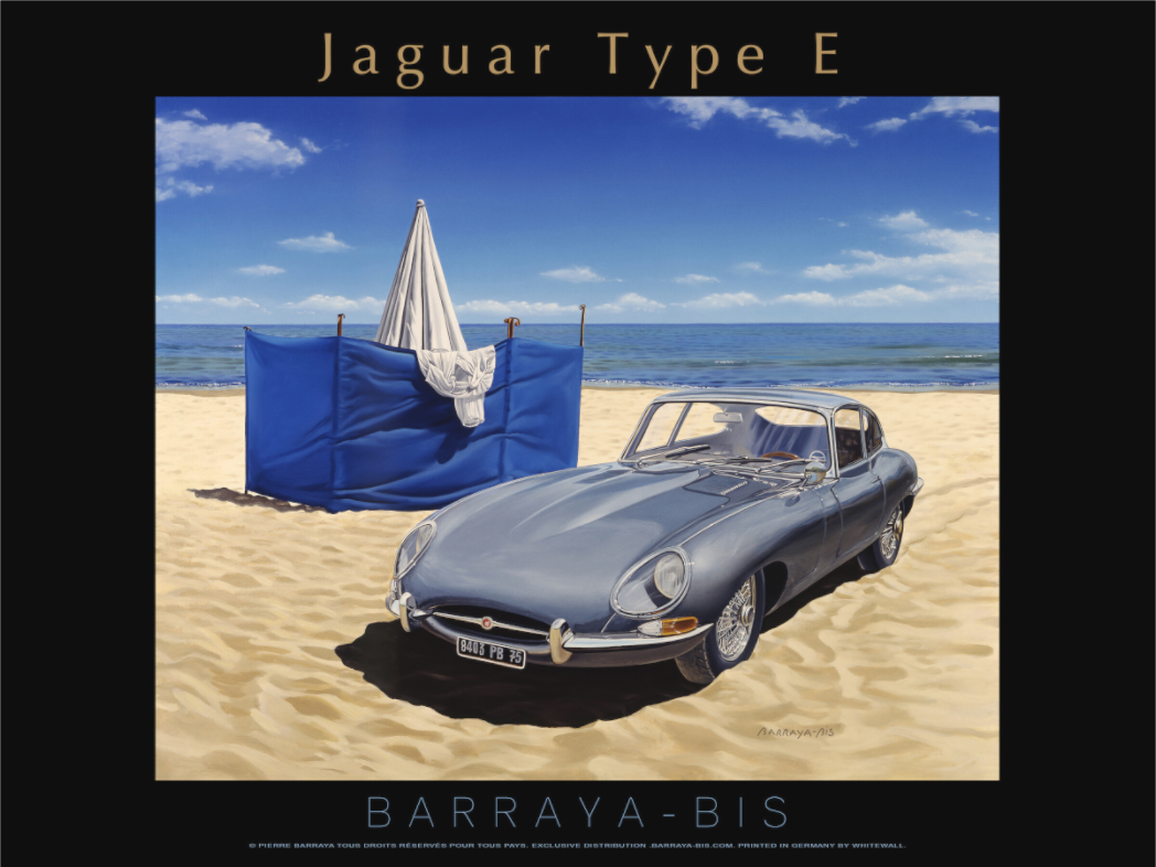 Main image Affiche Jag Type-E