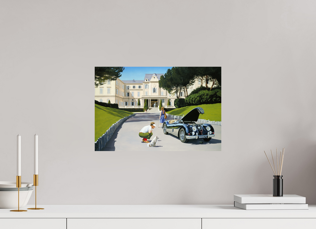 45 x 30 cm, Sur alu Dibond mat Réflexion.