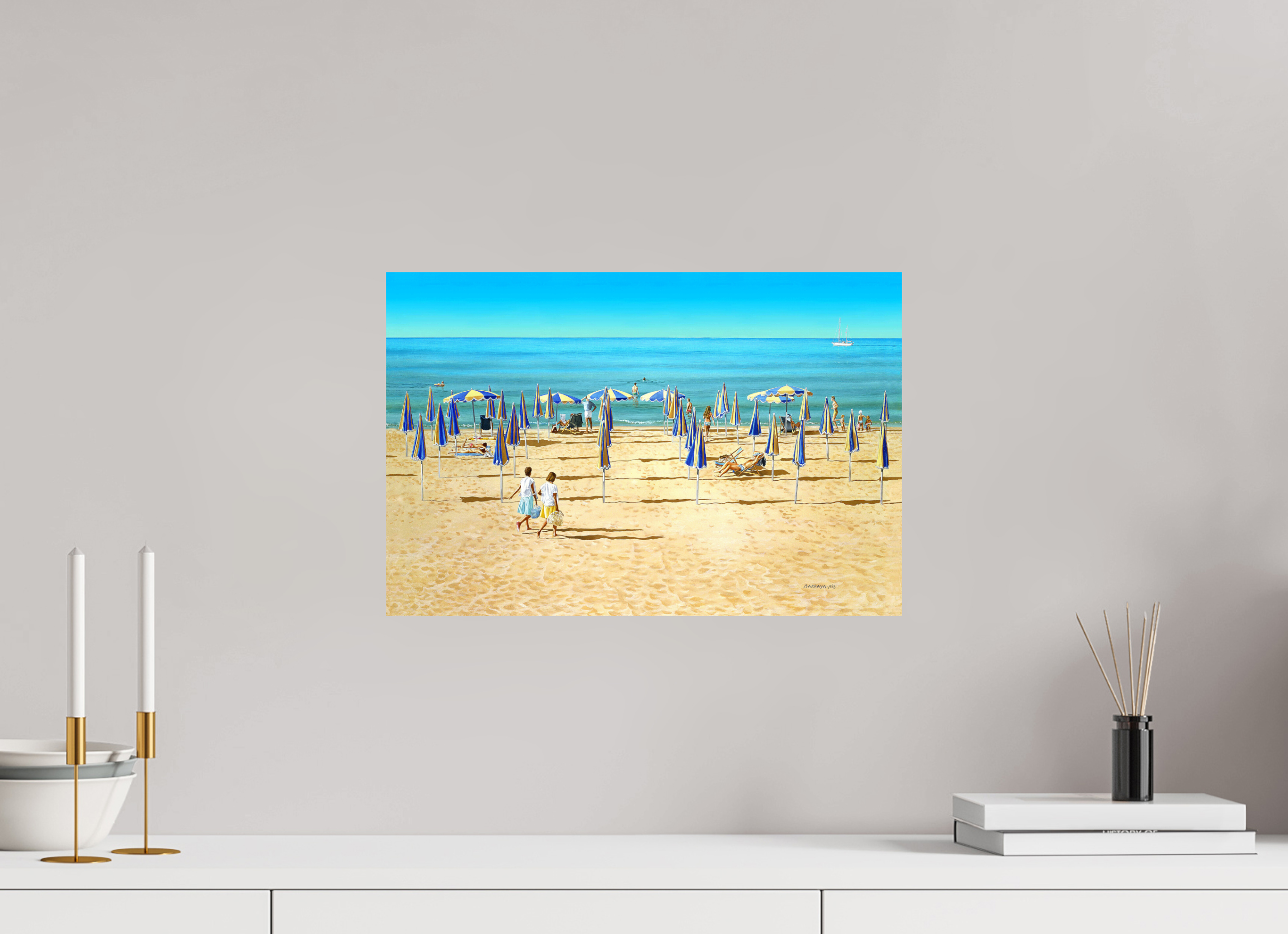 45 x 30 cm, Sur alu Dibond mat 10 h du mat'.