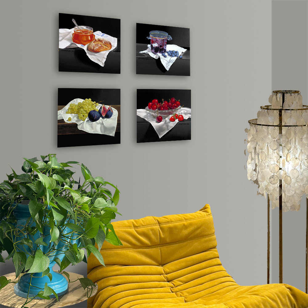 Half figs, half grapes.