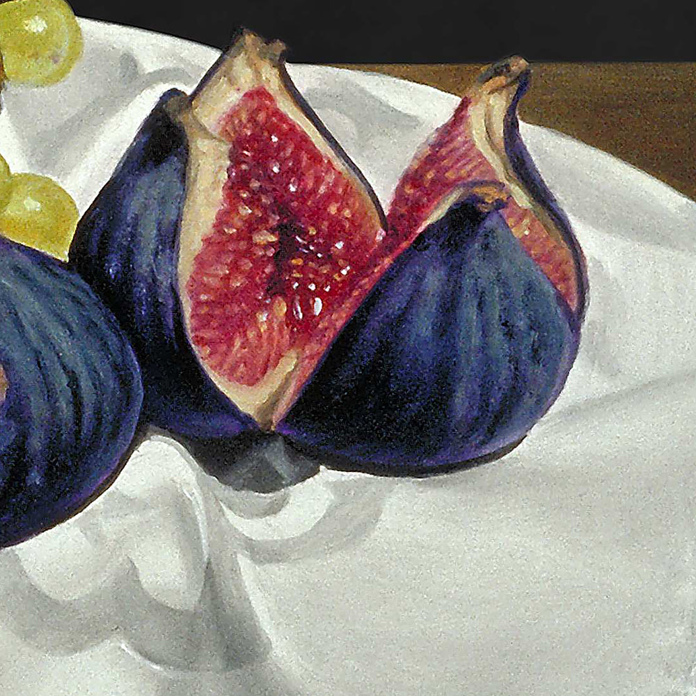 Half figs, half grapes.