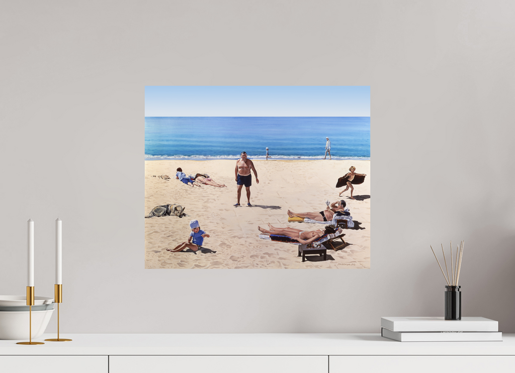 49,2 x 40 cm, Sur alu Dibond mat Bronzette.