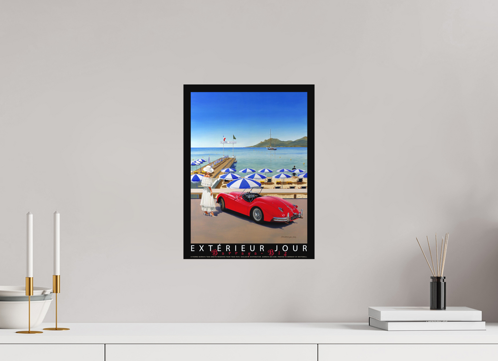 30 x 40 cm, sur papier mat Affiche Erxterieur-jour