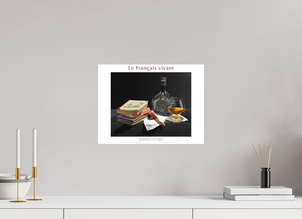 40 x 30 cm, sur papier mat Affiche Le Français vivant