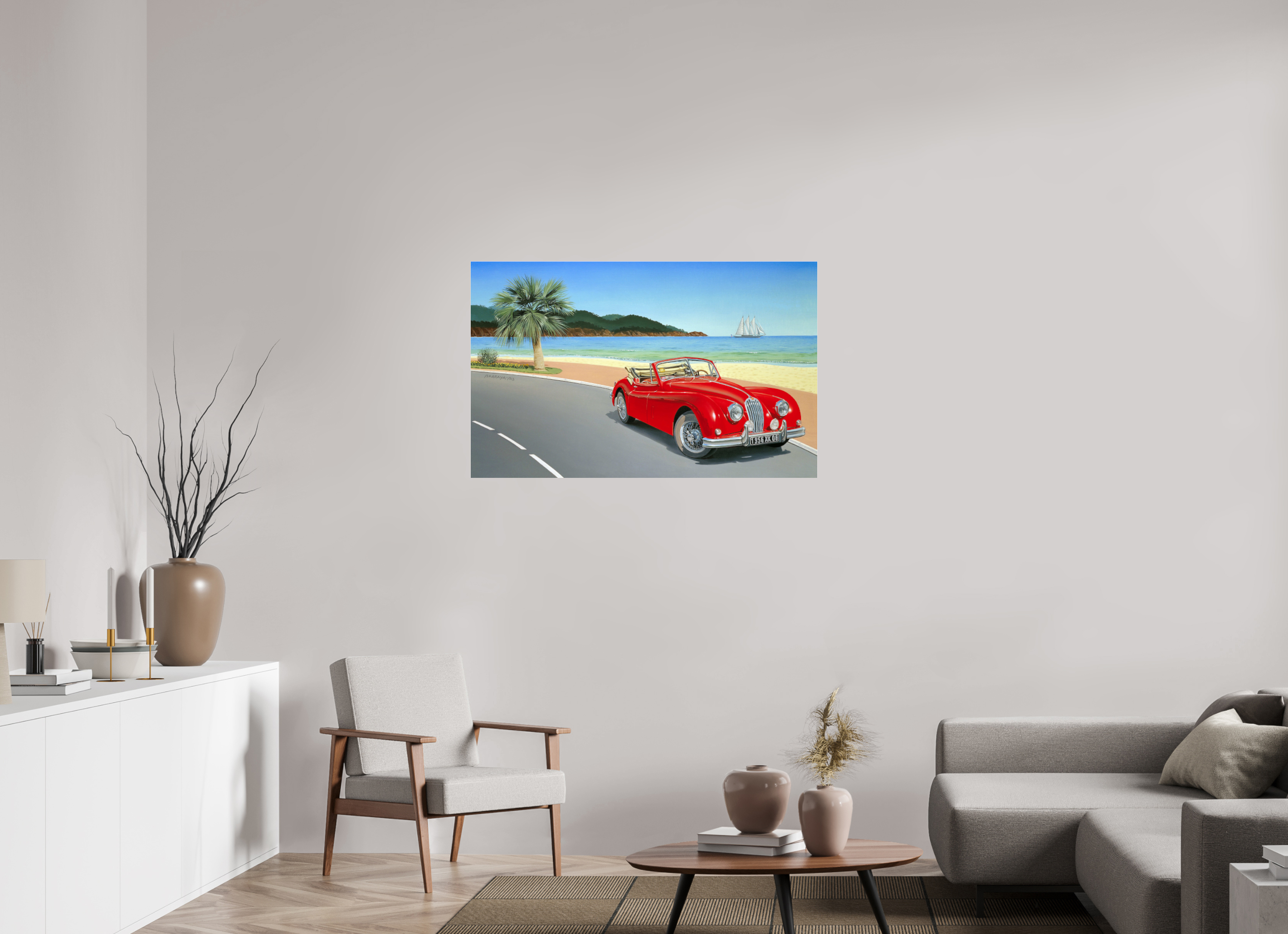 112 x 70 cm, tirage photo sous Plexiglas brillant Élégance.