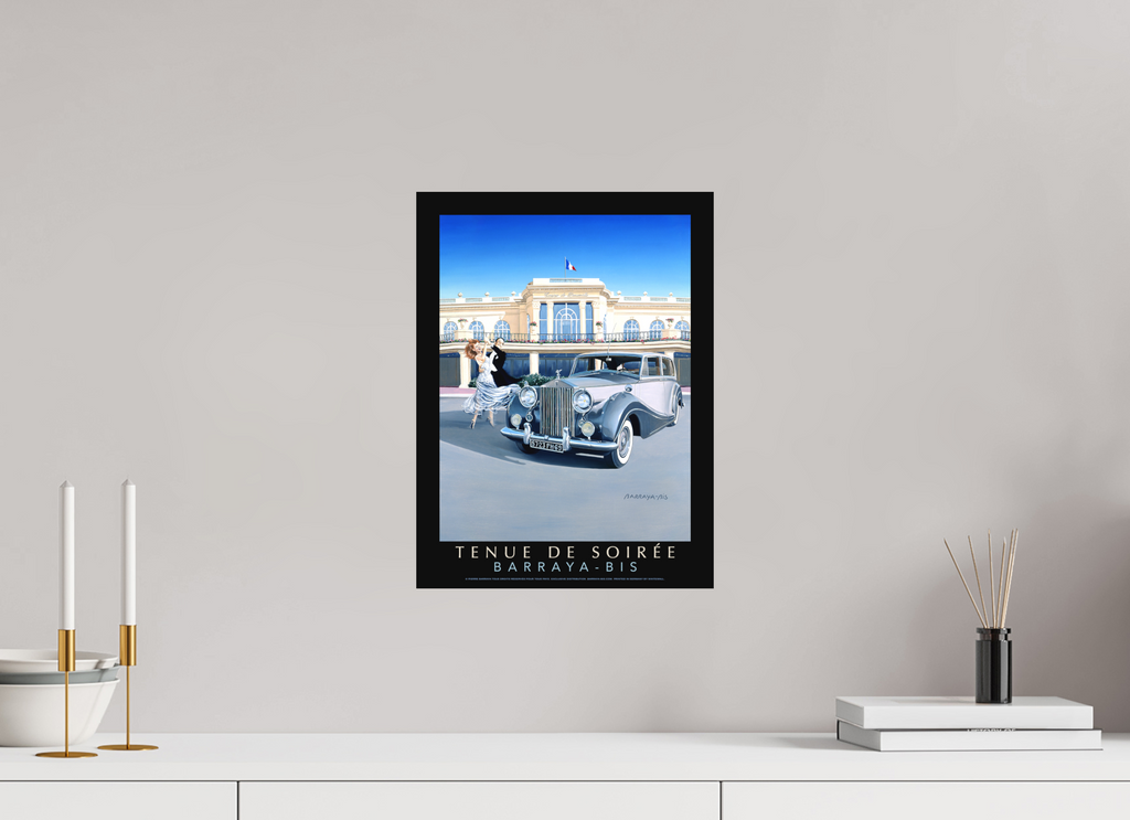 30 x 40 cm, sur papier mat Affiche Tenue de soirée.