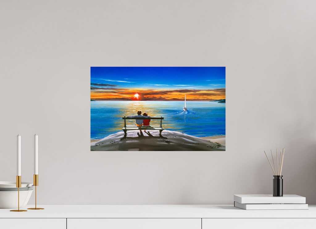 48 x 30 cm, Sur alu Dibond mat Immortelles émotions.