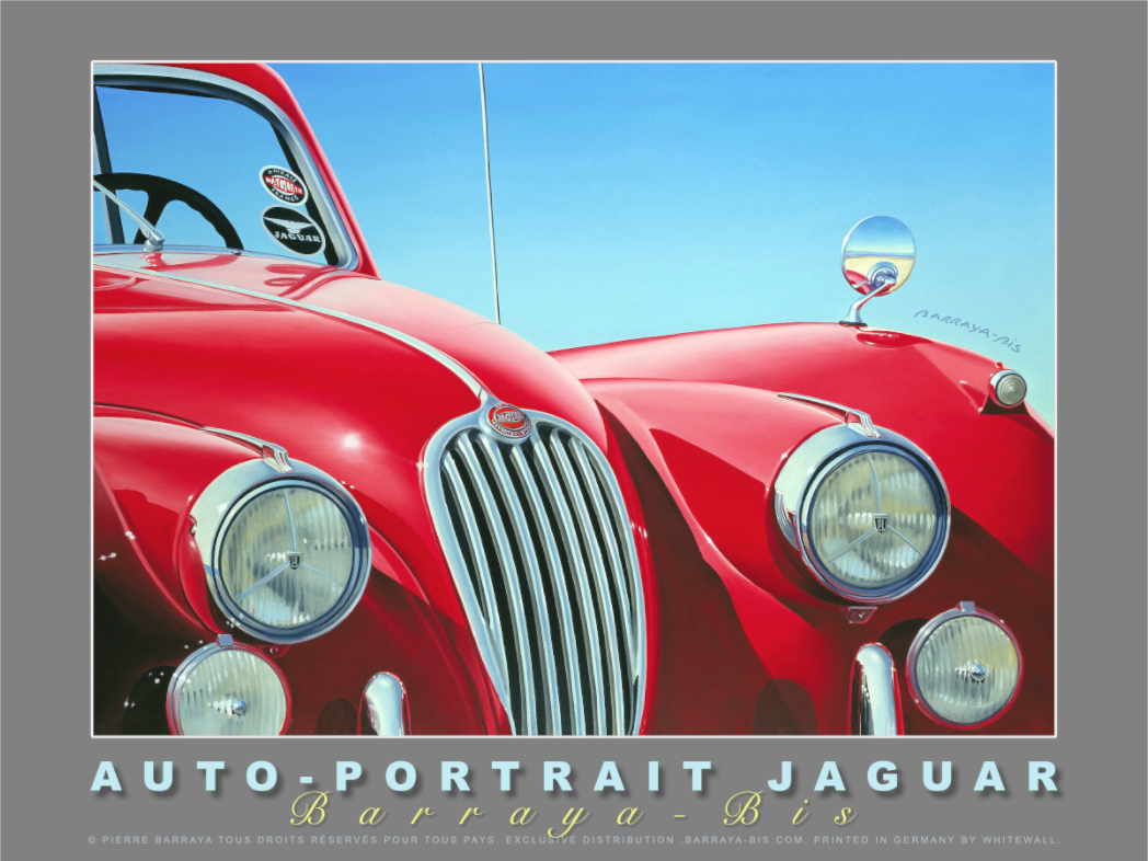 Main image Affiche Auto-portrait Jaguar.