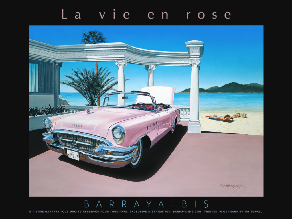 Main image Affiche La vie en rose.