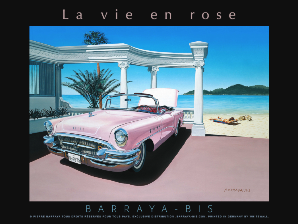 Main image Affiche La vie en rose.