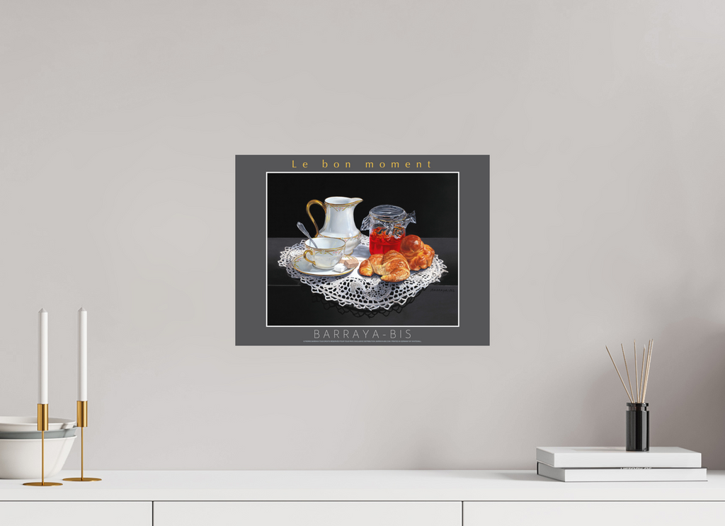 40 x 30 cm, sur papier mat Affiche Le bon moment