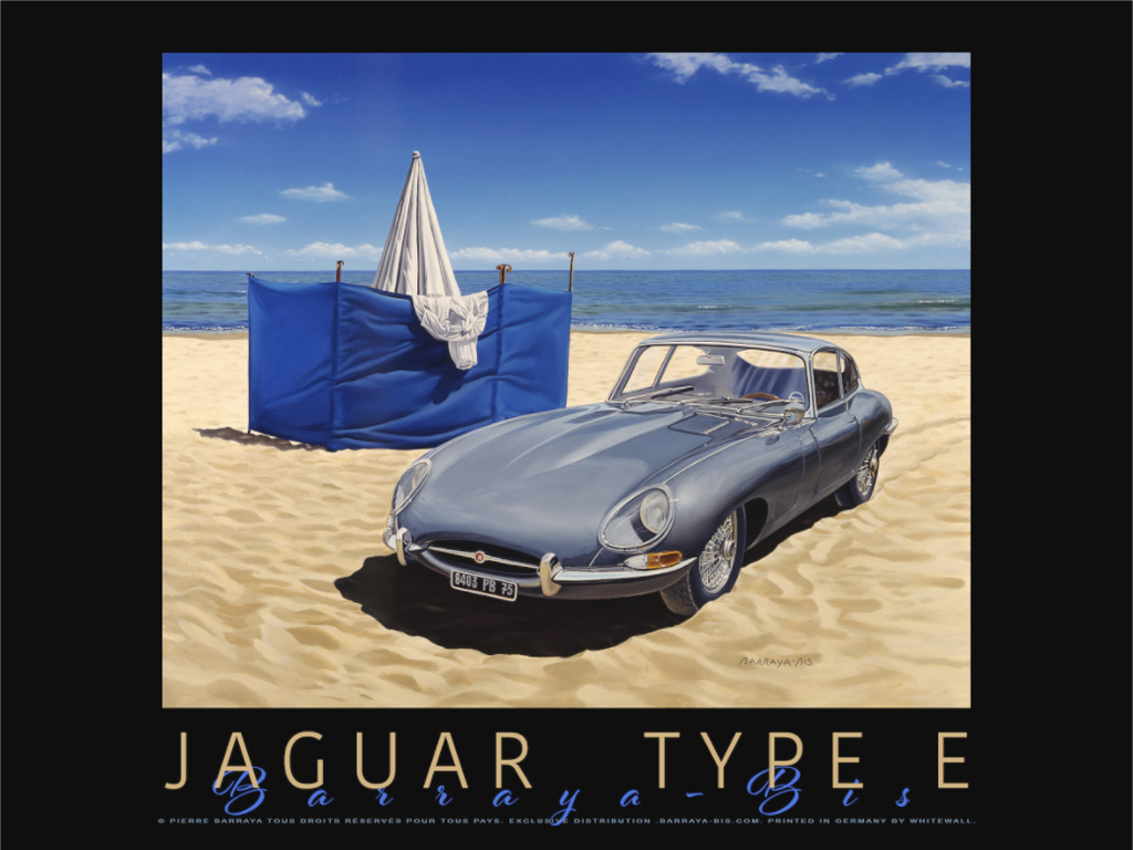 Main image Affiche Jag Type-E