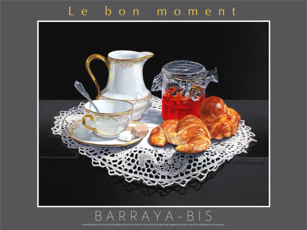 Affiche de Pierre Barraya Le bon moment petit déjeuner