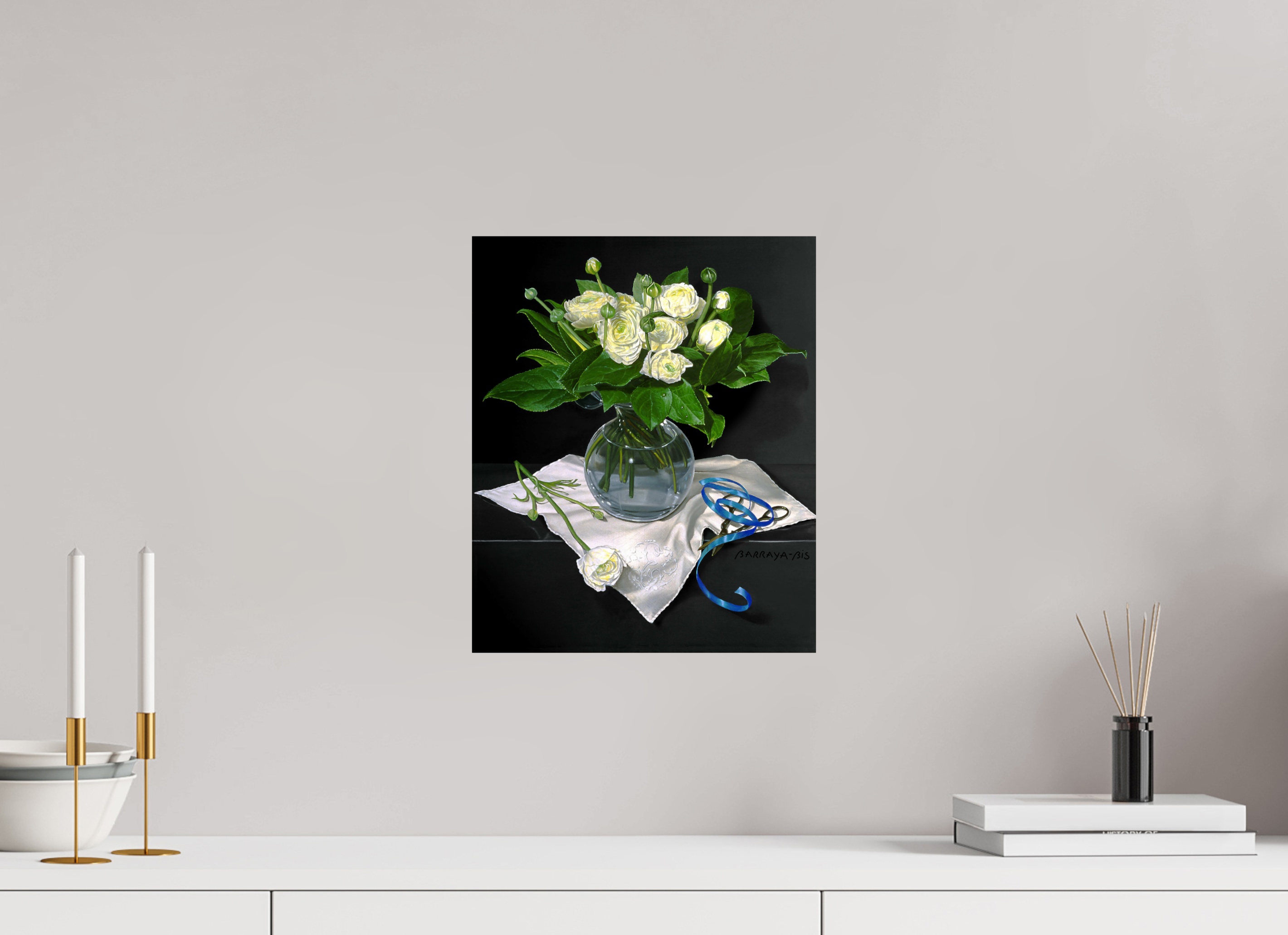 30 x 36,3 cm, Sur alu Dibond mat Composition.