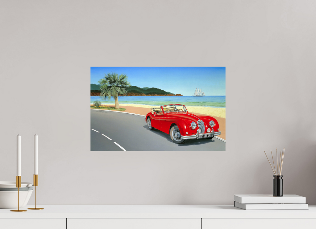 48 x 30 cm, Sur alu Dibond mat Élégance.