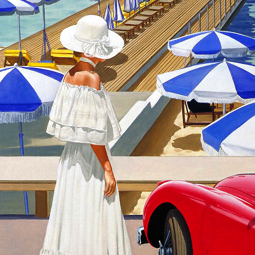 Exterieur jour.Zoom sur l'actrice Impression HD par Barraya-bis