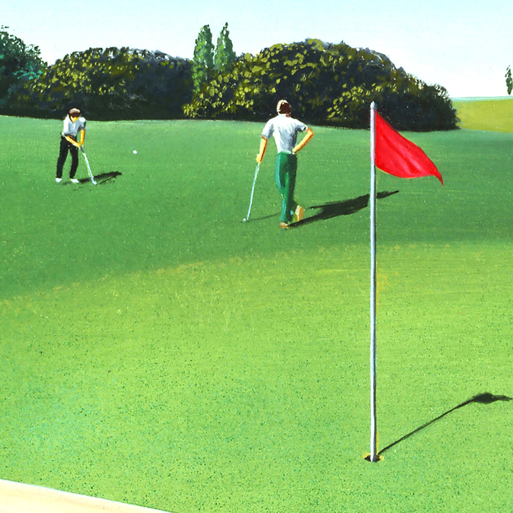 Golf . Tableau de barraya-bis en impression numérique HD