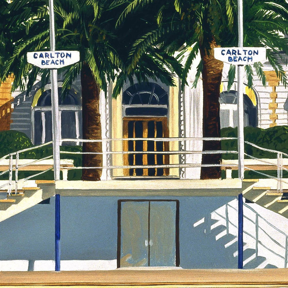 La star des Tzars. par barraya-bis détail sur entrée du Carlton Impression HR