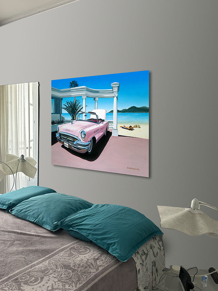 La vie en rose. présenté au mur d'une chambre. / Barraya-bis