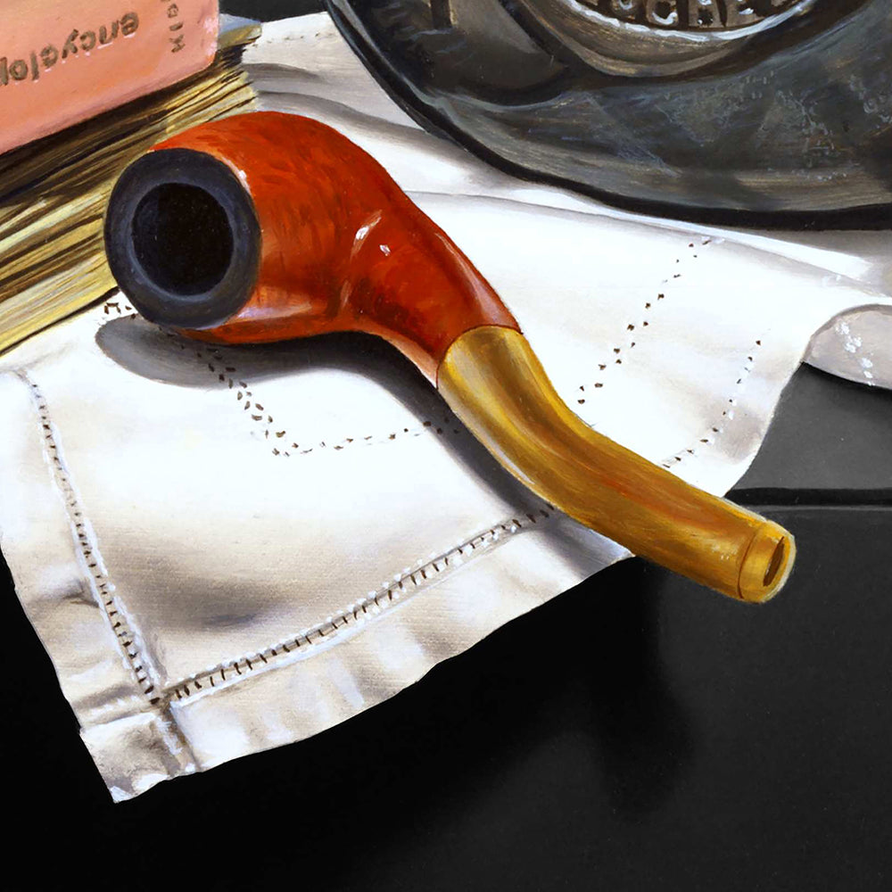 Le_Français_vivant_zoom_sur la pipe Impression HD Barraya-bis