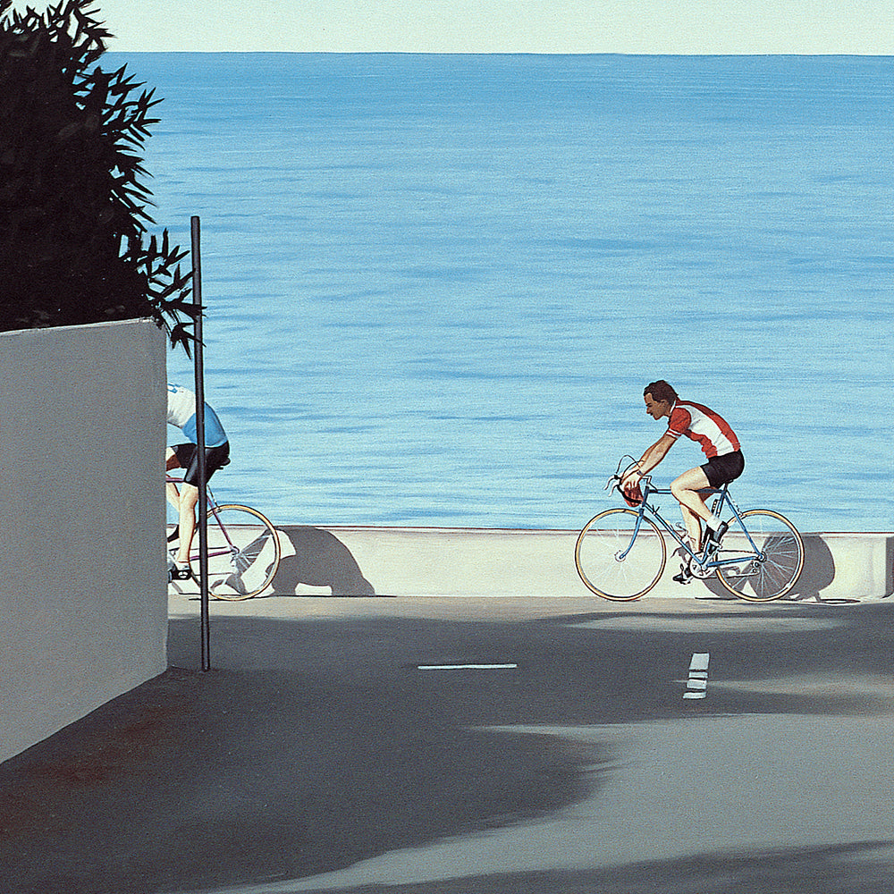 détail n° 1 : les cyclistes par BARRAYA-BIS.