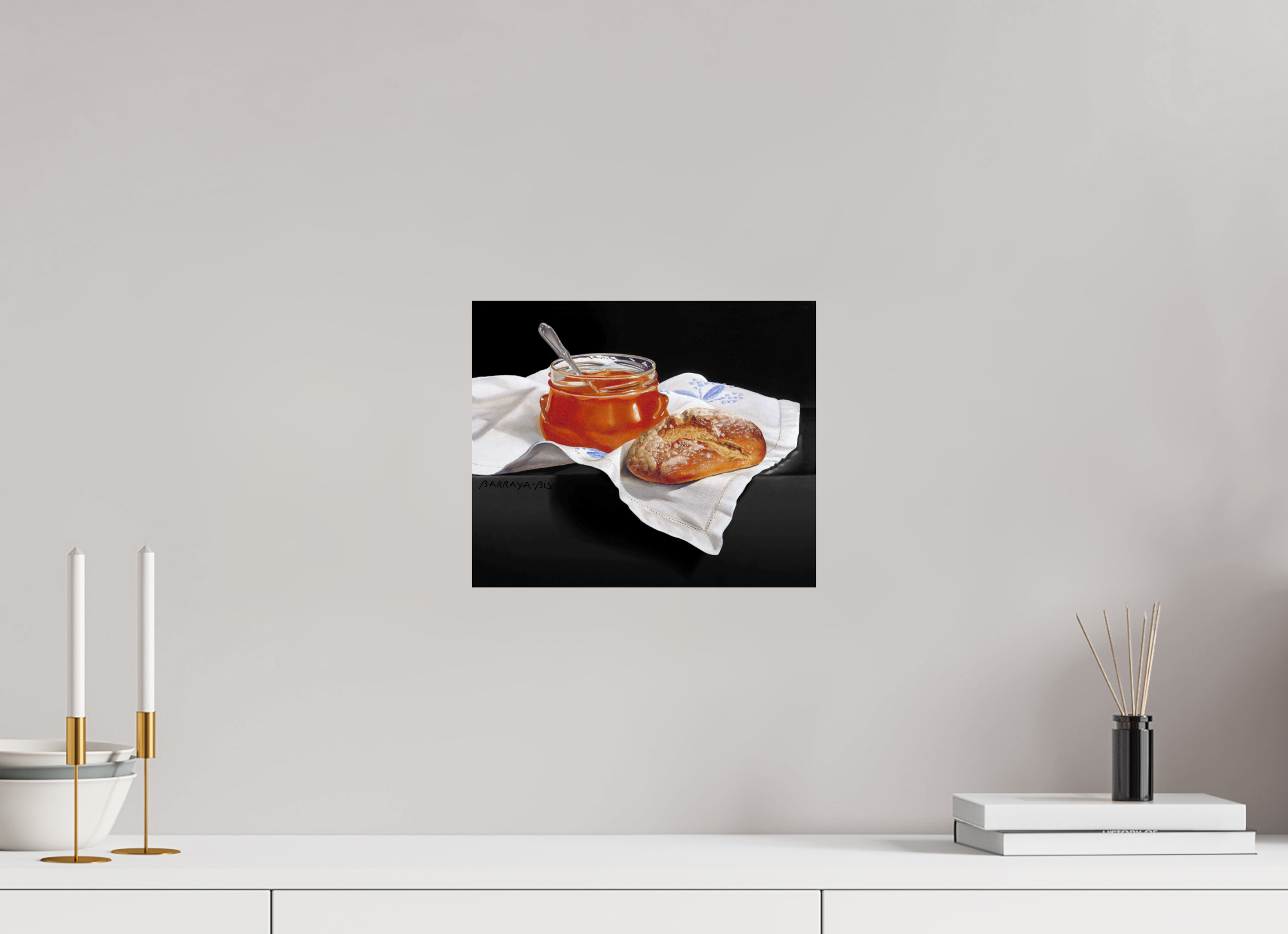 30 x 25 cm, Sur alu Dibond mat Pain, amour, etc…