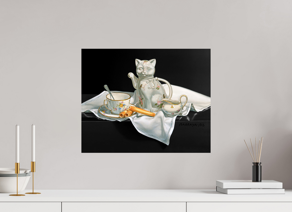 49,7 x 40 cm, Sur alu Dibond mat Ronron. Barraya-bis