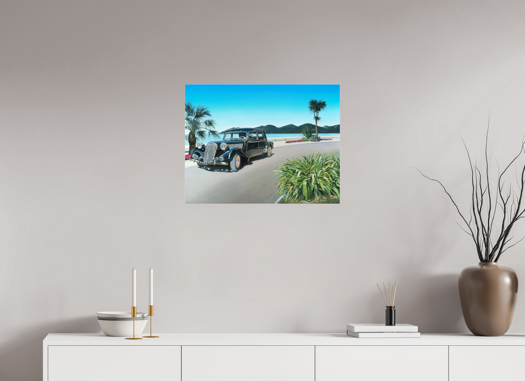 65 x 50 cm, Sous Plexiglas Brillant Souvenirs.