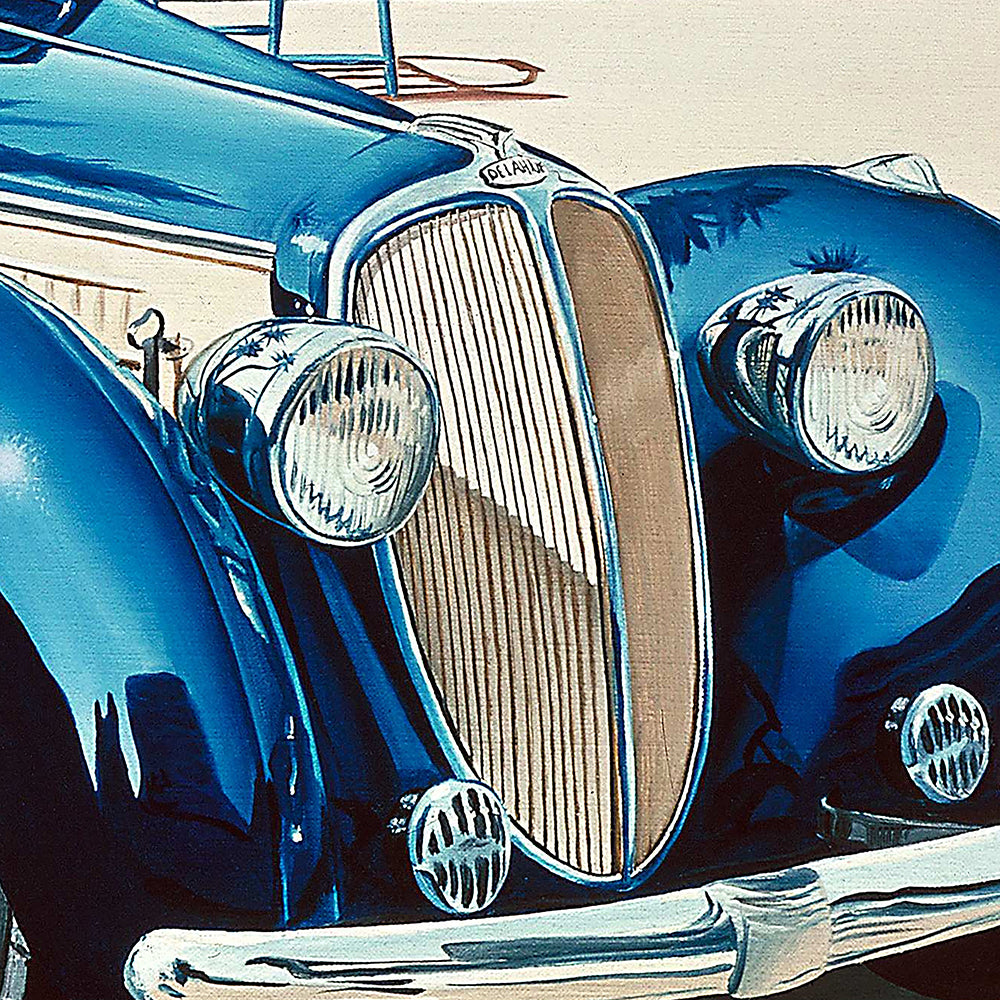 Sur la prom' par barraya-bis zoom_sur l'avant e la Delahaye Impression numérique Hr