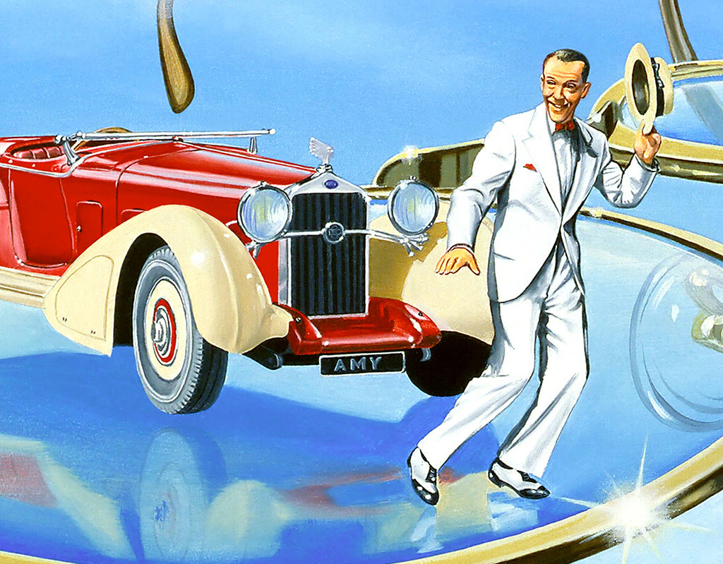 Détail de Fred Astaire et sa Gelage. / Barraya-bis / impression HD