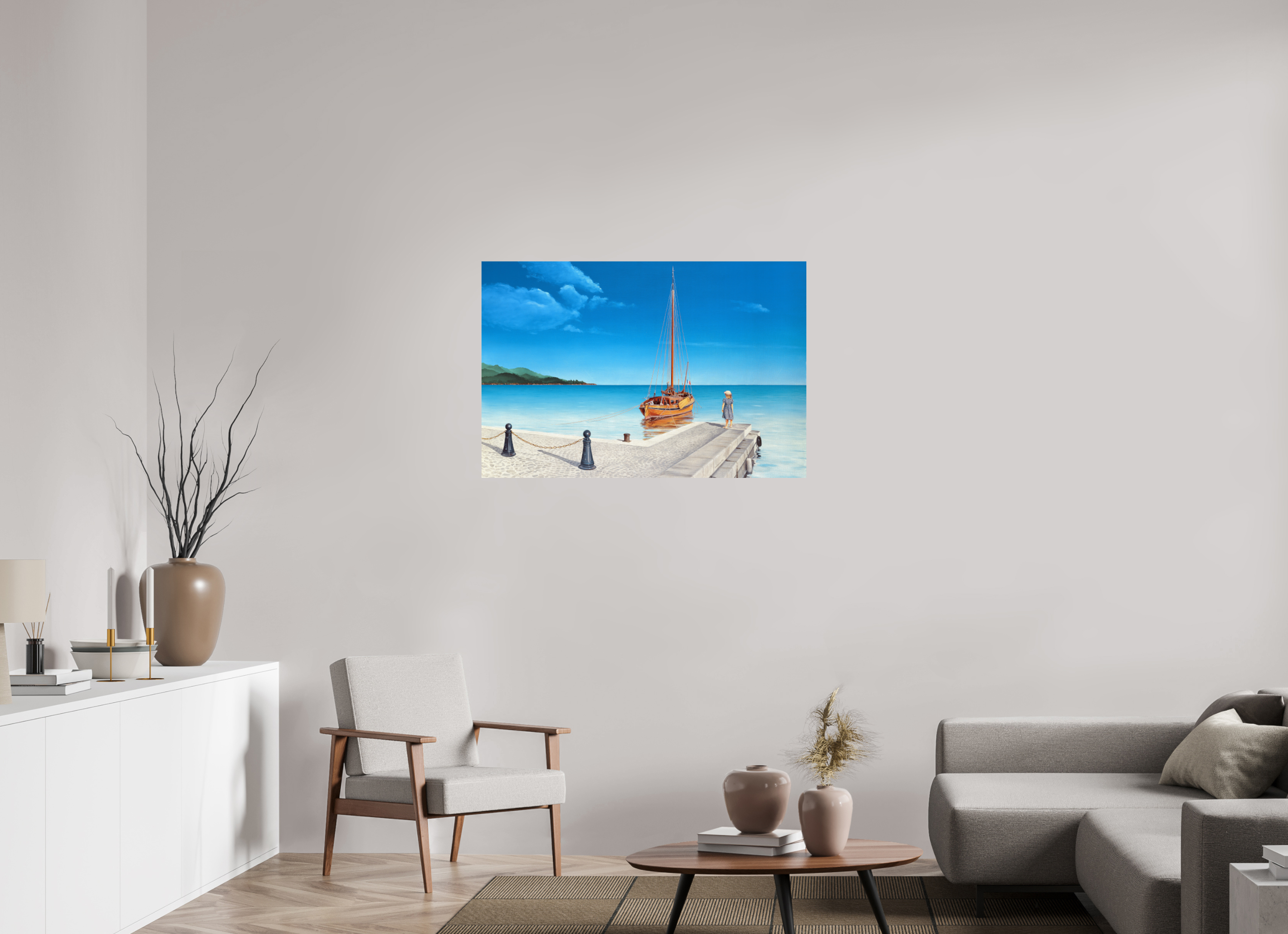 105 x 70 cm, Sur alu Dibond mat Trotse-Paw.