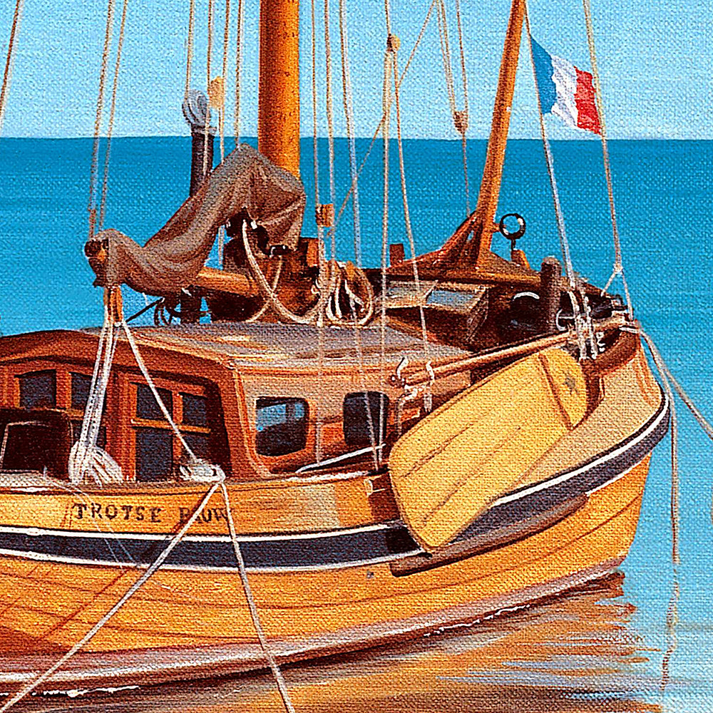 Détail du bateau Le  Trotse-Paw. très mystérieux. / Barraya-bis