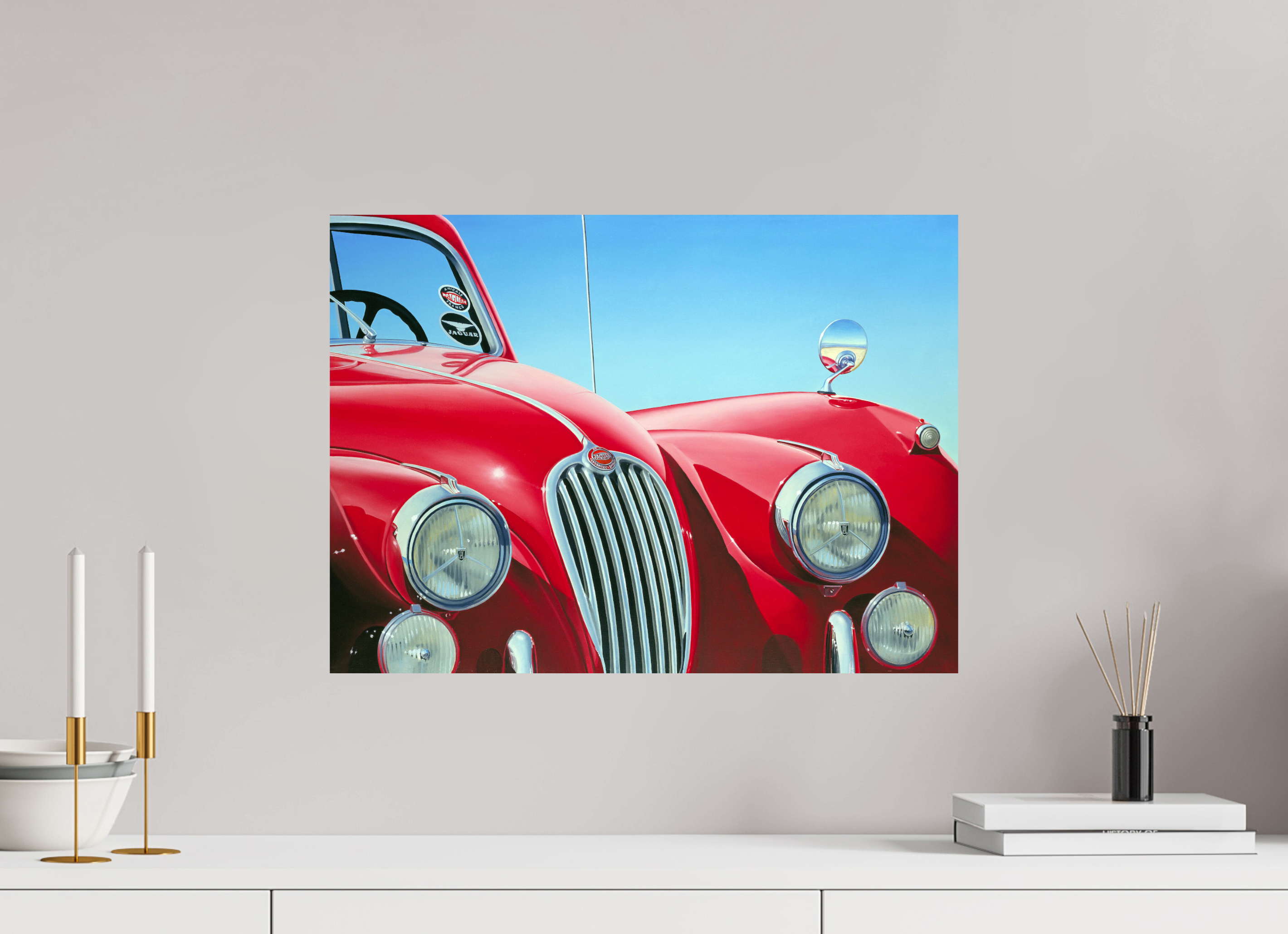 Auto-portrait Jaguar..