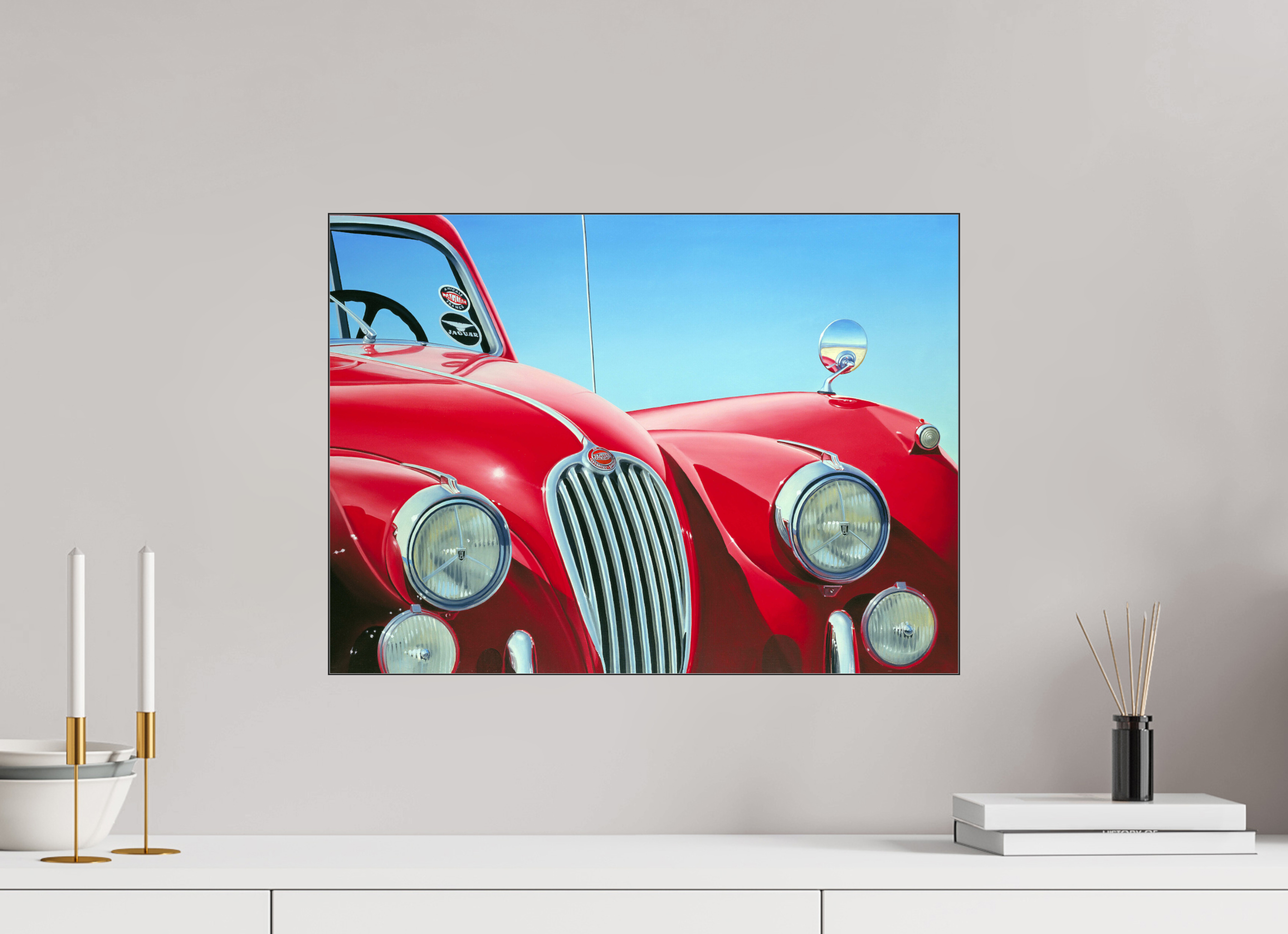 Auto-portrait Jaguar..