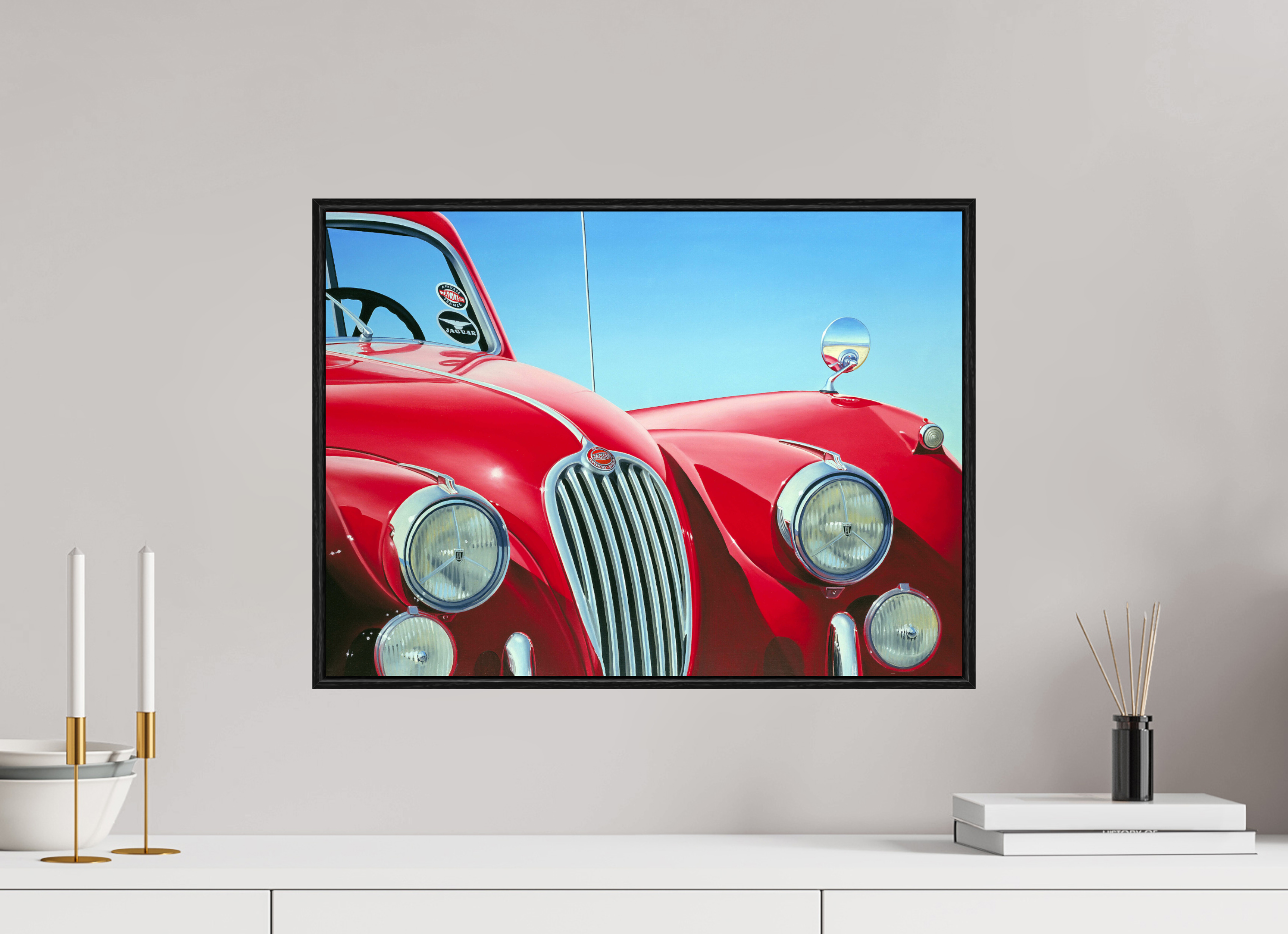 Auto-portrait Jaguar..