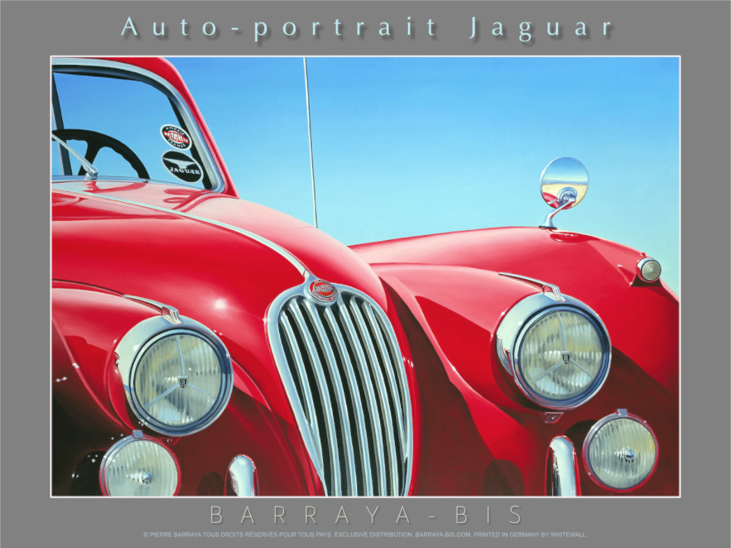 Main image Affiche Auto-portrait Jaguar.