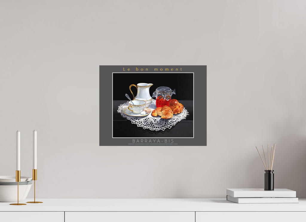 40 x 30 cm, sur papier mat Affiche Le bon moment