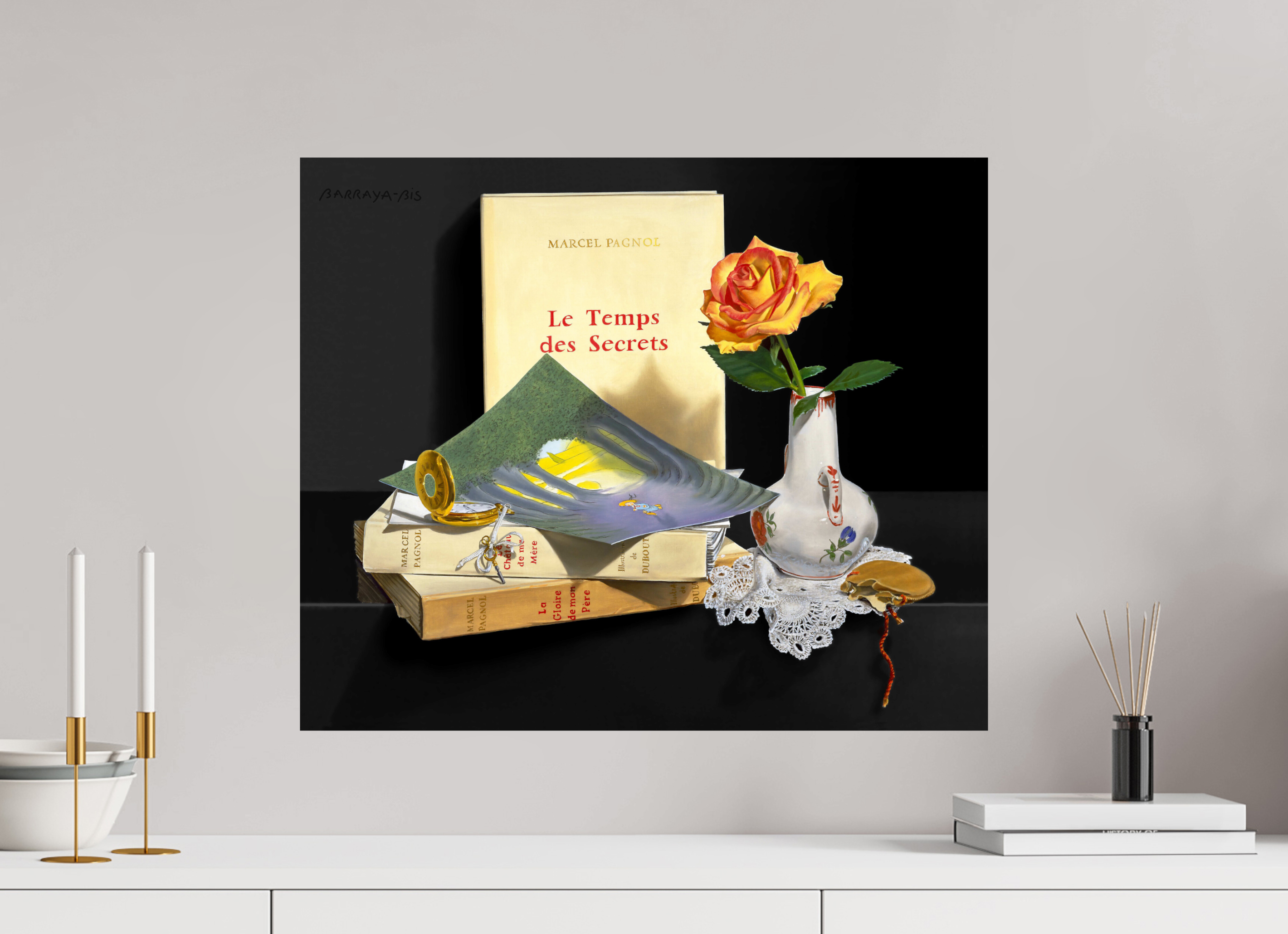 60 x 50 cm, Sur alu Dibond mat Jadis.