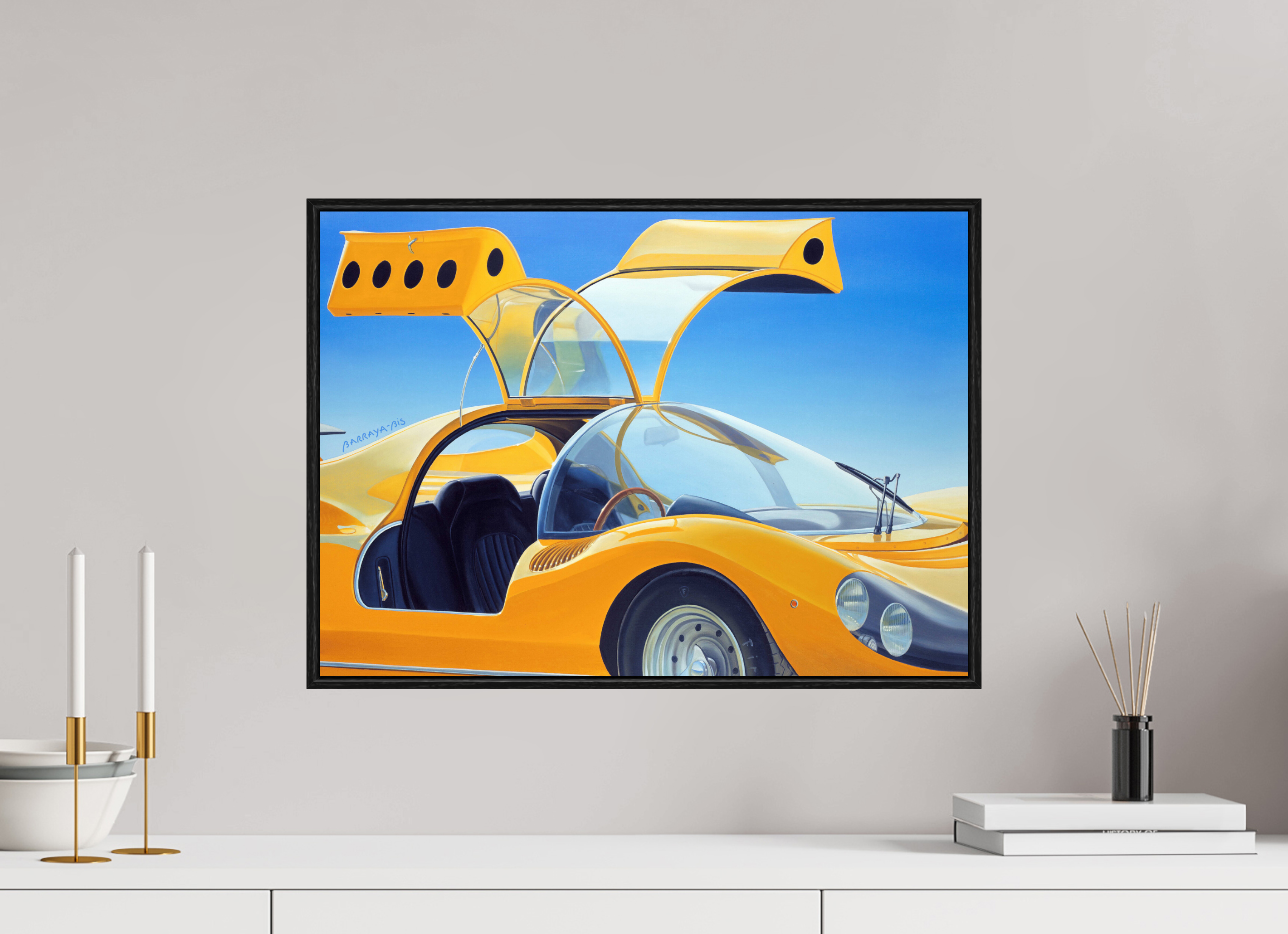 Auto-portrait-Ferrari-butterfly.