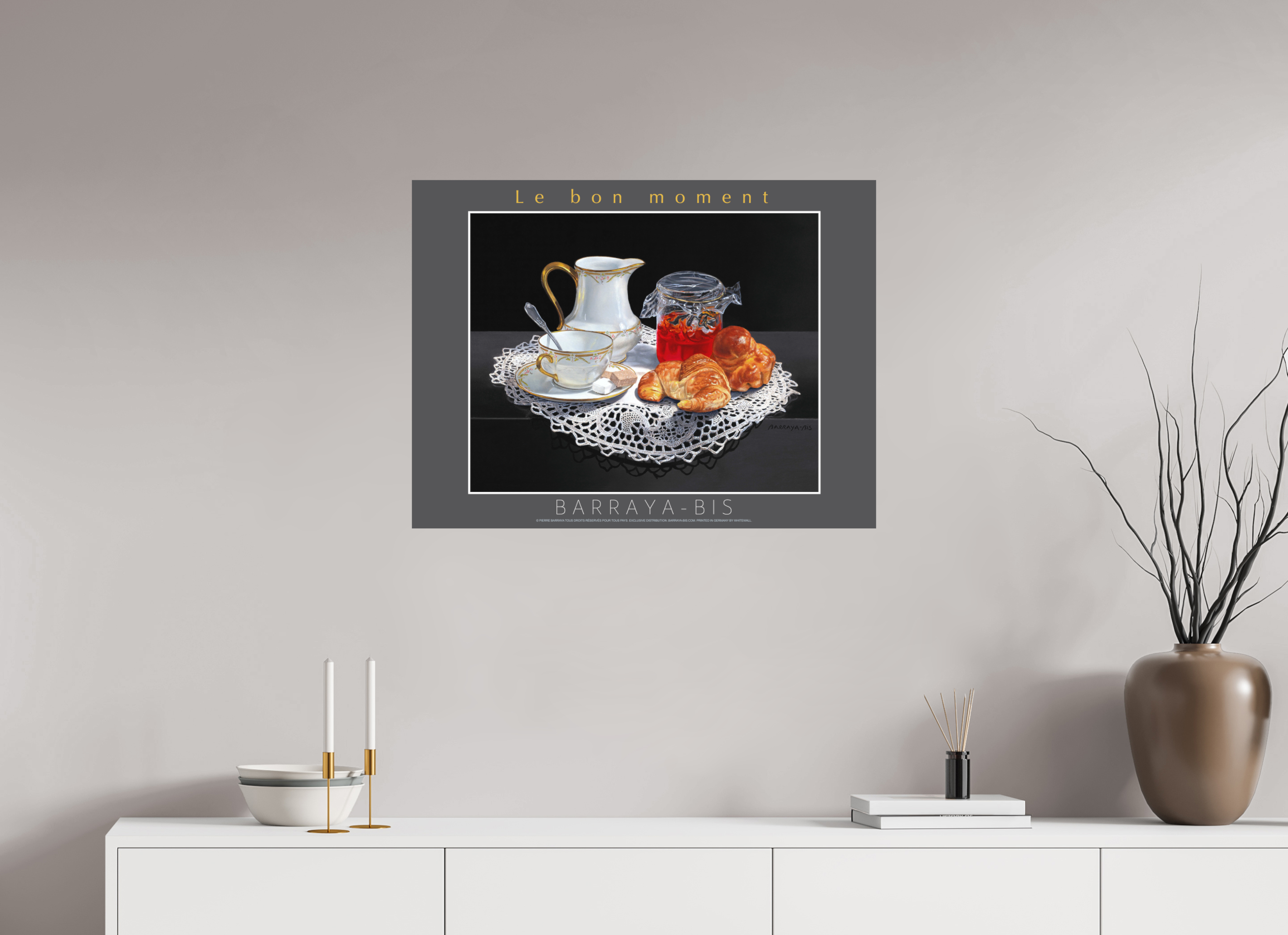 80 x 60 cm, sur papier mat Affiche Le bon moment